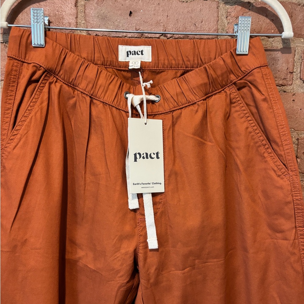 NWT Pact Daily Twill Drawstring Pants - Picture 6 of 7